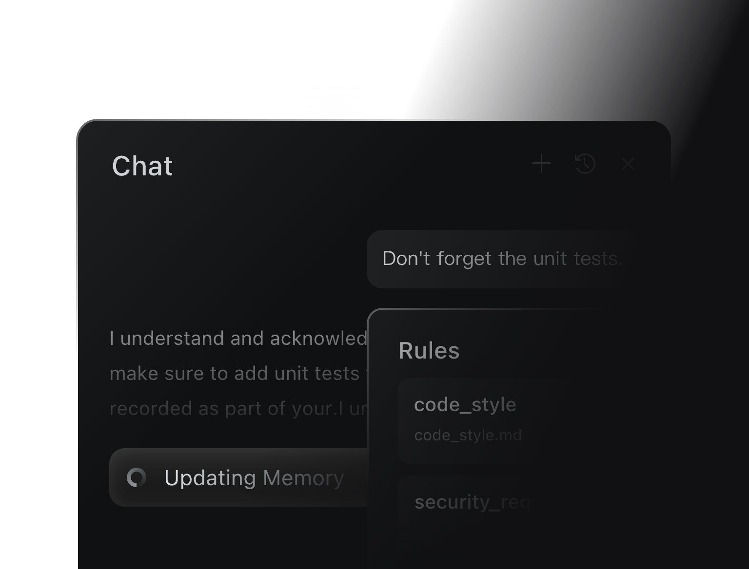 记忆与规则 - 从您身上学习按您的方式工作